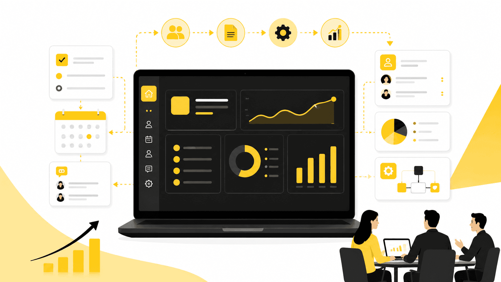 Benefits a custom application brings to a company